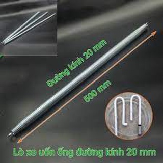 Lò Xo Uốn Ống Thép Chống Rỉ Phi 16,20,25,32 Nanoco