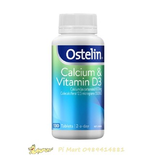 Canxi bầu Ostelin Calcium & Vitamin D3 130 viên thumbnail