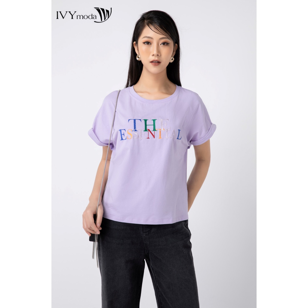 Áo thun nữ The Essential IVY moda MS 57M6574