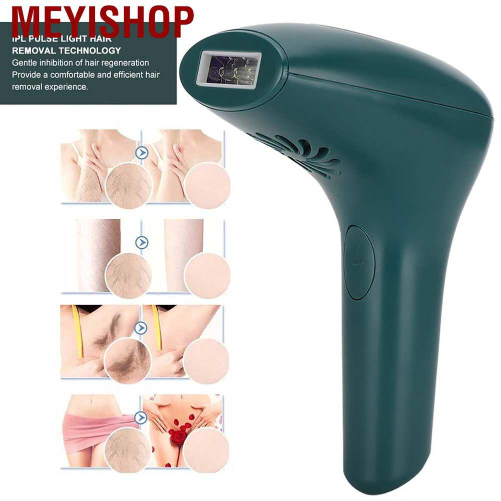 (Hàng Mới Về) Máy Tẩy Lông Ipl Sử Dụng Điện Màu Xanh Đen (100 240v)