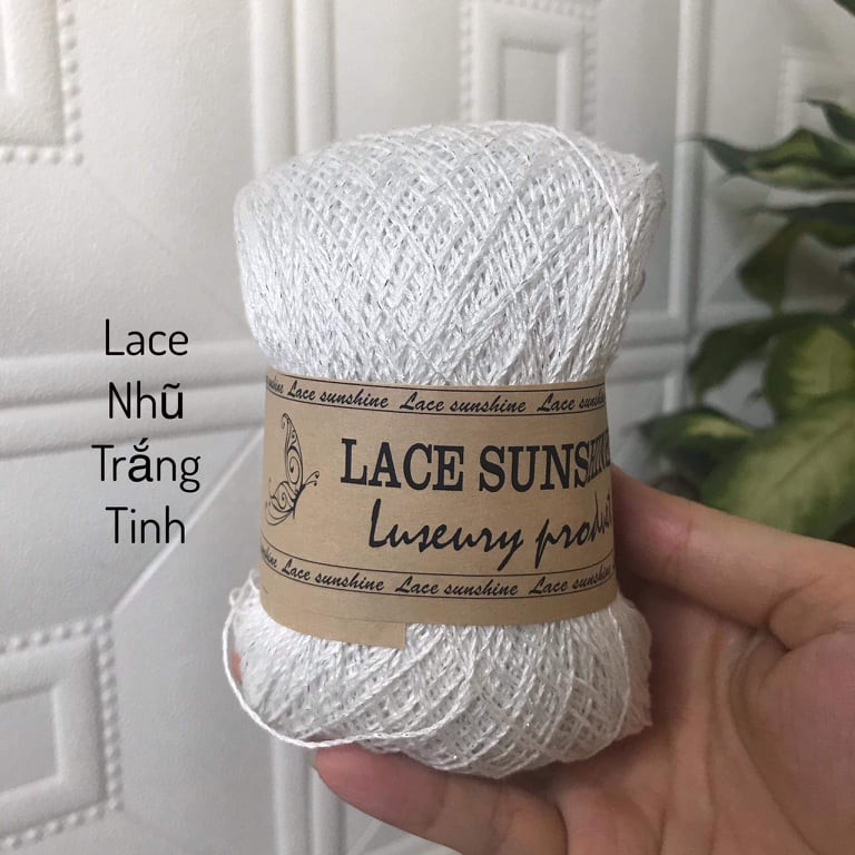 Sợi Lace Sunshine nhũ