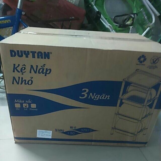 Kệ chén có nắp 3 ngăn Duy Tân (size nhỏ - size lớn)