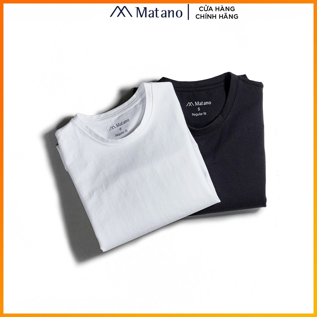 Áo thun trơn nam đẹp MATANO 042 - Áo phông nam cổ tròn ngắn tay basic vải cotton co giãn 4 chiều đơn giản dễ mặc giá rẻ | BigBuy360 - bigbuy360.vn