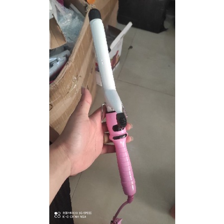 MÁY UỐN XOĂN TỰ ĐỘNG 360 ĐỘ VIVIDO & VOUGA 2IN1 MÀU HỒNG MẪU MỚI