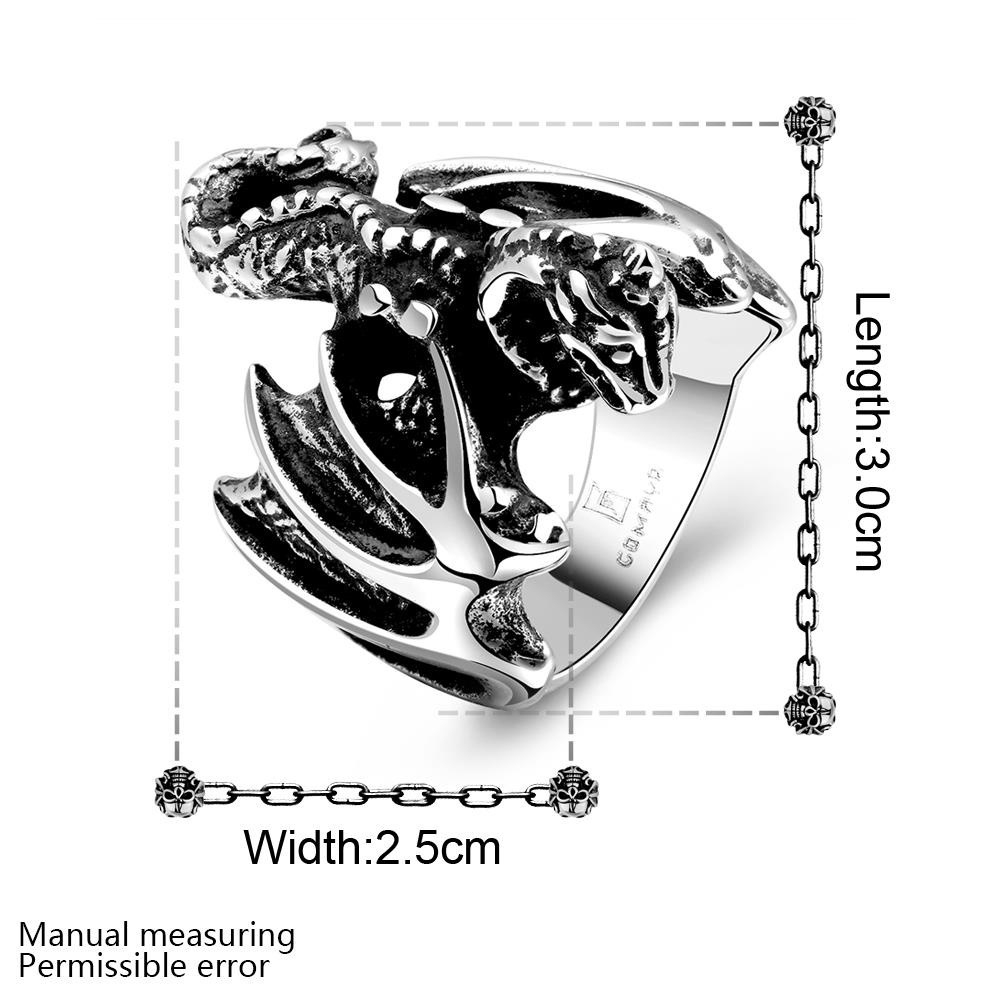 Nhẫn bằng thép không gỉ thiết kế độc đáo thời trang cá tính