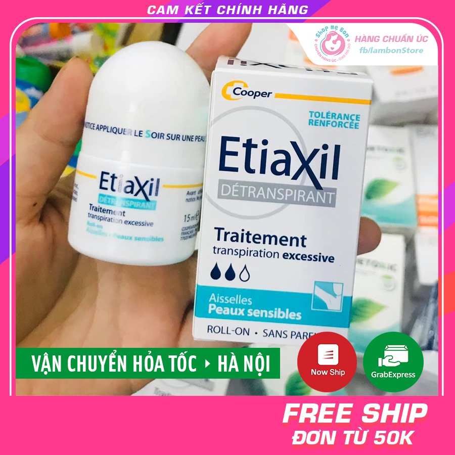 [CHÍNH HÃNG] Lăn khử mùi Etiaxil Pháp 15ml