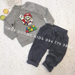 Quần Zara lót nỉ 2 lớp dư xịn cho bé trai 9m-5y
