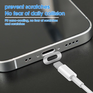 10 Miếng Dán Chống Trầy Cho Cổng Sạc Iphone Android Type-C