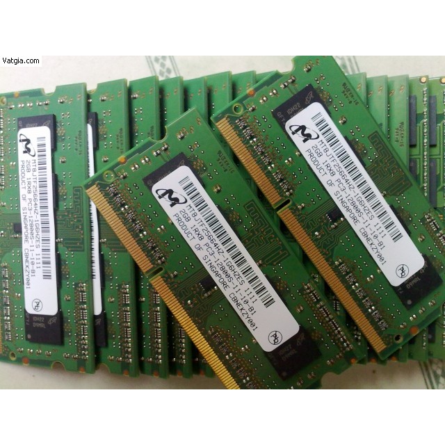 Ram laptop DDR3 2GB Bus 1066/1333/1600 MHz PC3 | Hàng bóc máy. | BigBuy360 - bigbuy360.vn