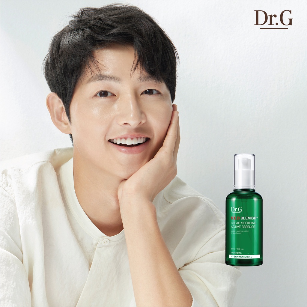 Tinh chất làm dịu, phục hồi da và làm đều màu da Dr.G R.E.D Blemish Clear Soothing Active Essence 80ml BeautyMax