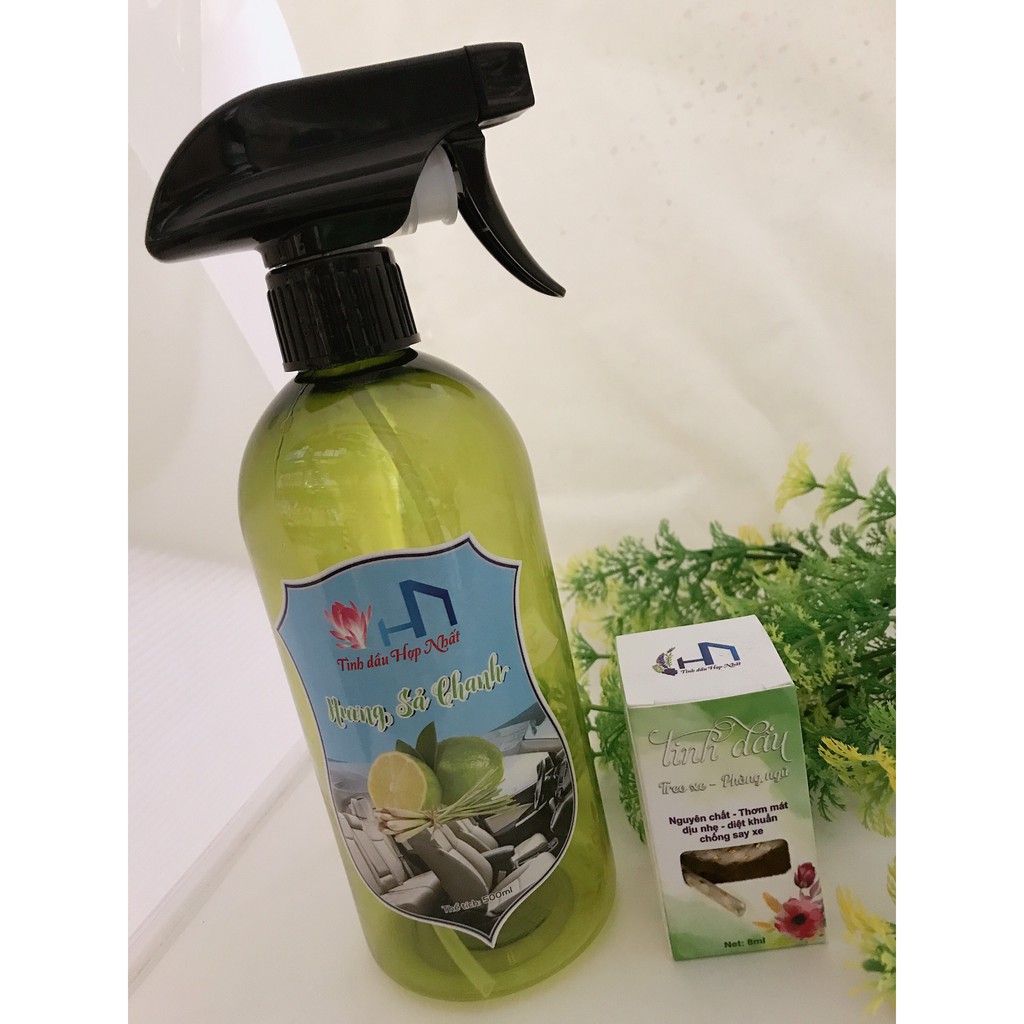 Bình xịt phòng , xe hơi hương Sả Chanh khử mùi nhanh bình 500ml