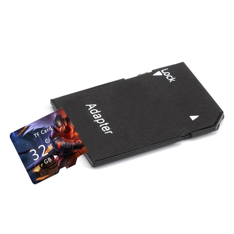 DOU High Speed 32GB TF Card Class 10 USB Flash Pen Drive Memory Card for Smartphones Tablet PC Camera Adapter Use
