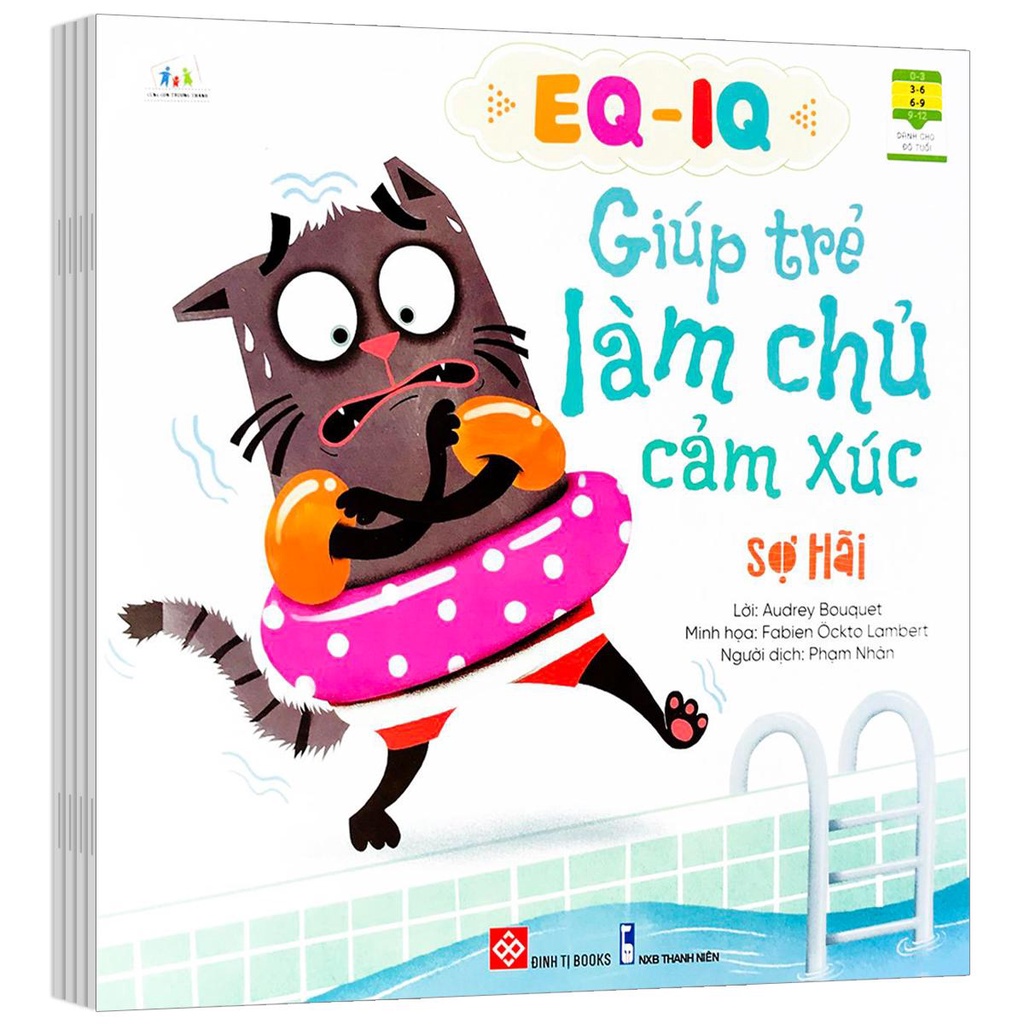 Sách - EQ - IQ: Giúp Trẻ Làm Chủ Cảm Xúc (Combo, lẻ tùy chọn) Dành cho trẻ từ 3-9 tuổi | BigBuy360 - bigbuy360.vn