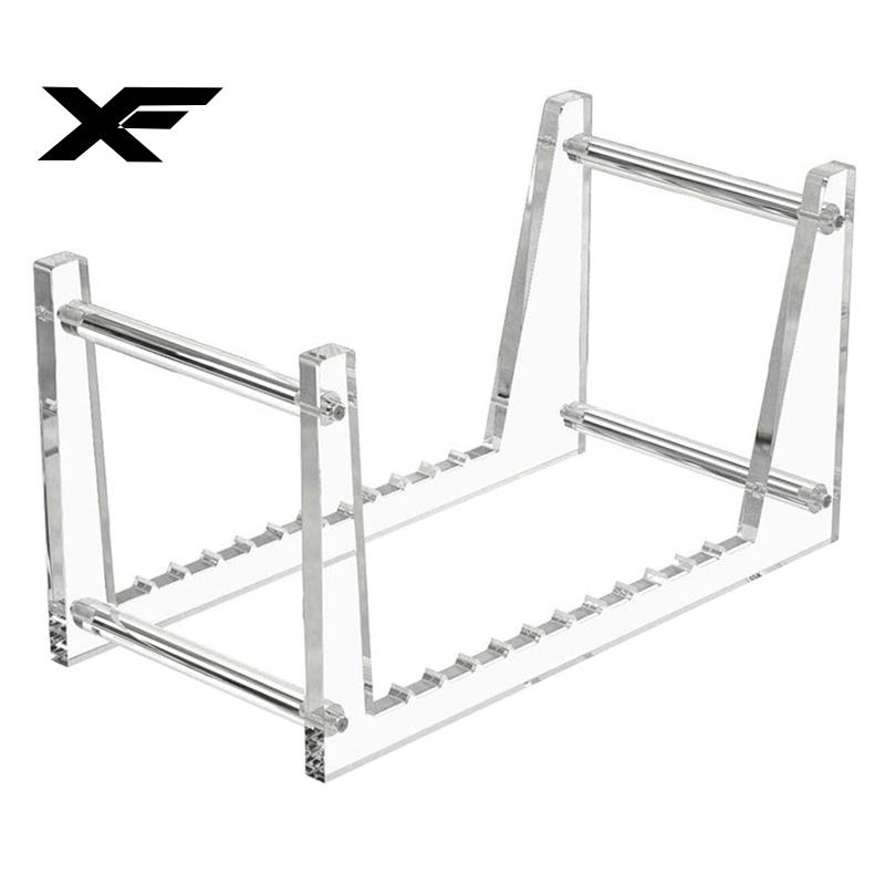 Giá đỡ đĩa than bằng acrylic trong suốt 50 LPs