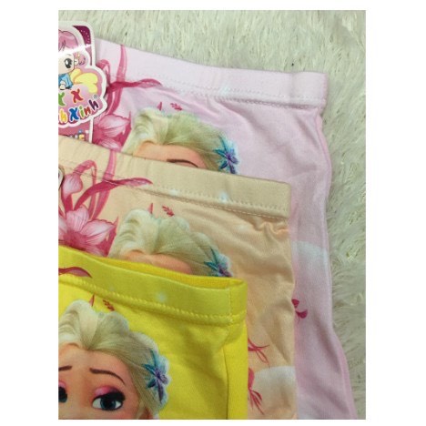 Quần lót đùi bé gái 3D công chúa Elsaz.