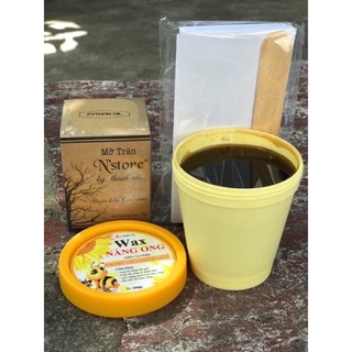 combo was lông nàng ong kèm mỡ trăn