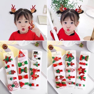 Set kẹp tóc Noel