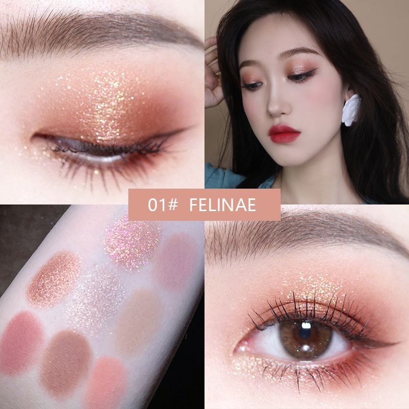 (Hàng Mới Về) Bảng Phấn Mắt Chín Màu Thiết Kế Hình Động Vật Dành Cho Học Sinh | BigBuy360 - bigbuy360.vn