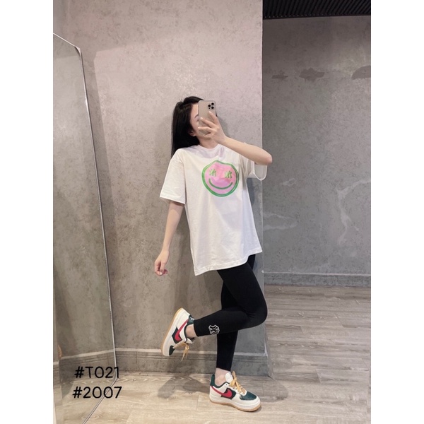 (Hàng xuất xịn) Áo trắng Smile