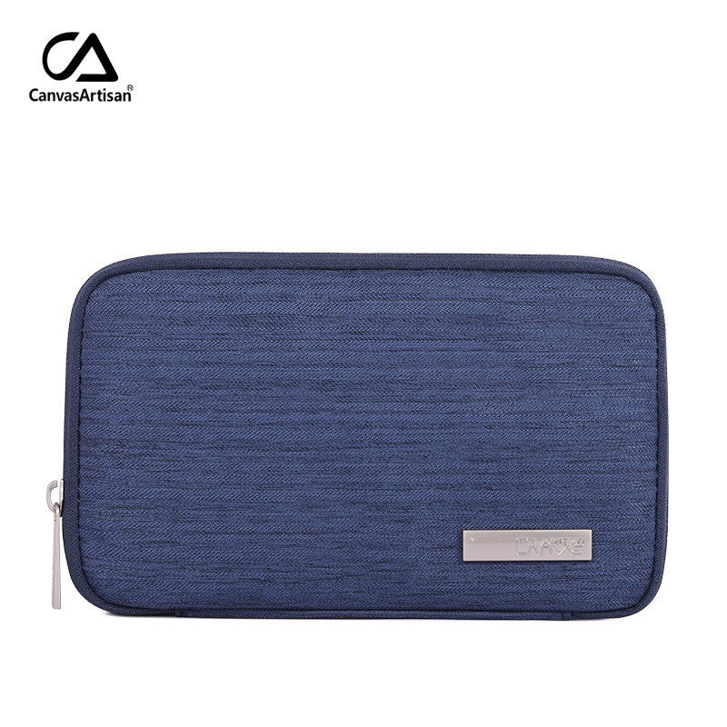 CanvasArtisan Túi Đựng Dây Cáp Sạc Dự Phòng/Cáp Sạc Dự Phòng/Cáp Sạc Điện Thoại Phong Cách Doanh Nhân