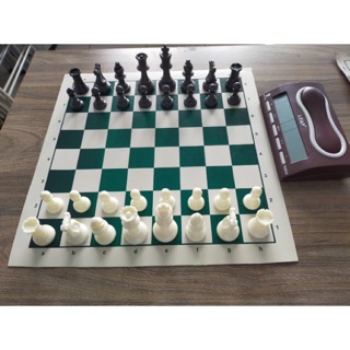 Combo 5 bộ cờ vua tiêu chuẩn + 5 đồng hồ thi đấu Leap pq 9903A