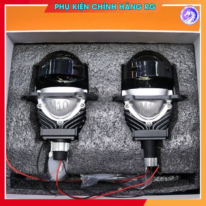 Bi Cầu Titan Đấu Sẵn Lắp Như Zin Cho Ex150, Winner, Ex135, Wave... Cắt Đẹp Siêu Sáng BH12 Tháng