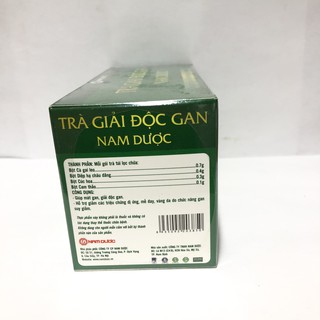 Trà giải Độc Gan Nam Dược