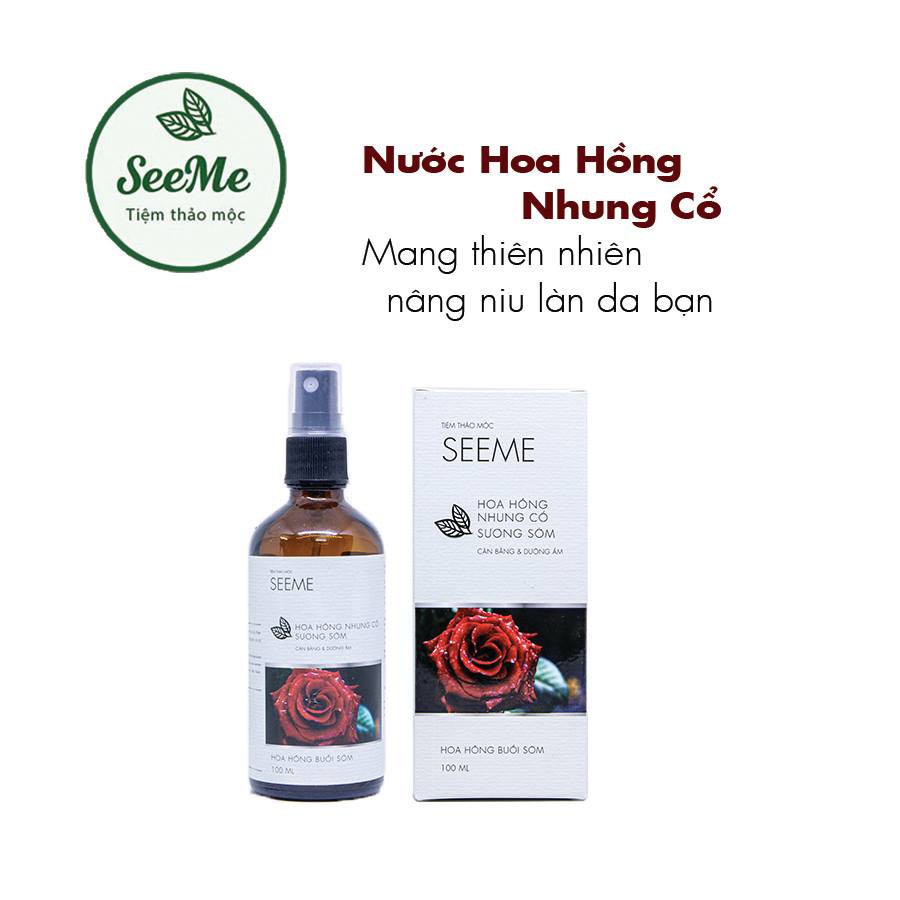 Nước Cất Hoa Hồng Toner Xịt Khoáng Tự Nhiên Nguyên Chất Làm Đẹp Da Dưỡng Da Dưỡng Ẩm An Toàn Không Chất Bảo Quản