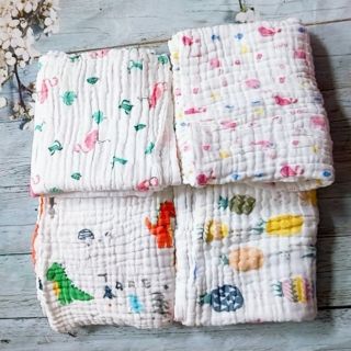 Combo bộ áo và khăn cho bé