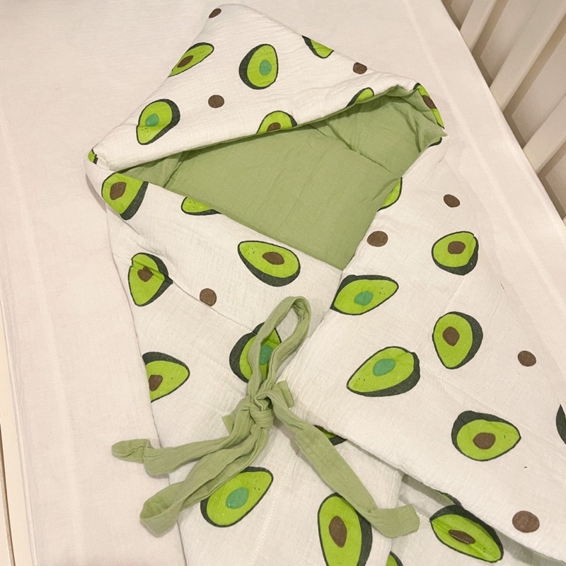 Chăn ủ bông xô muslin mềm mại cho bé sơ sinh