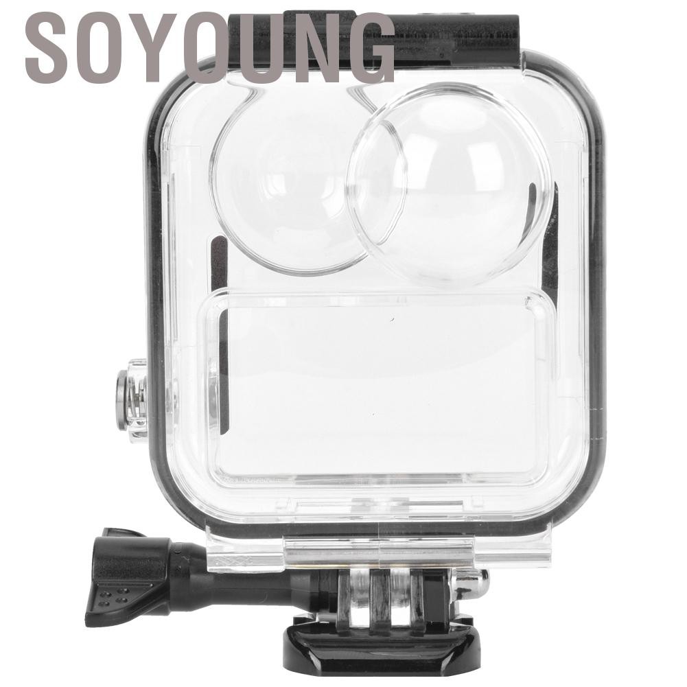 Ốp Lưng Chống Nước Khi Lặn Đậu Nành 20m Cho Gopro Max Panora Cam