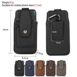 Bao Da Điện Thoại PU Mới Có Ngăn Đựng Thẻ Đeo Thắt Lưng Cho iphone