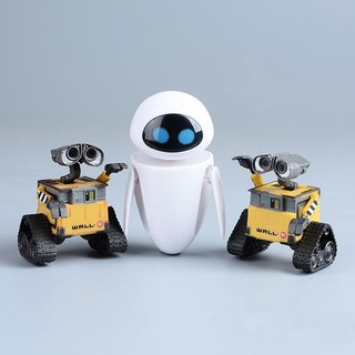 9CM Đồ chơi mô hình rô bốt biết yêu WALL-E / EVE