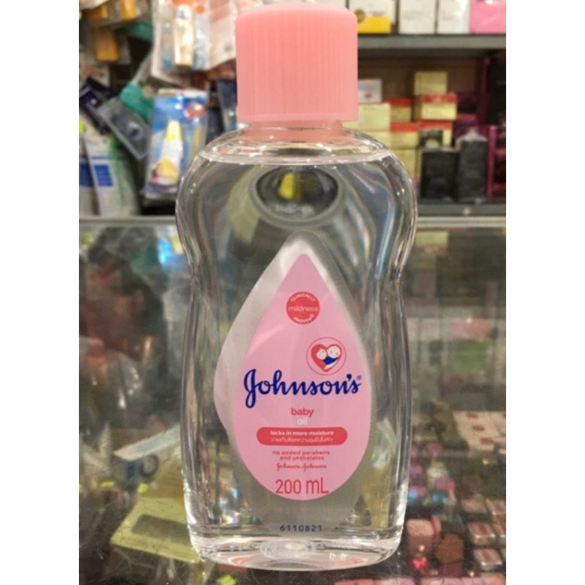 Dầu massage và dưỡng ẩm Johnson baby oil