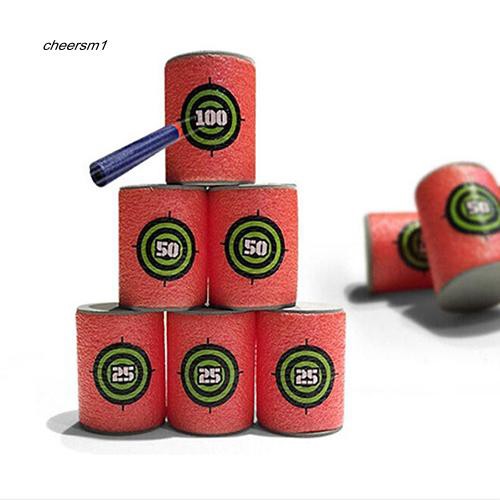 Set 6 mục tiêu chơi bằng nhựa EVA mềm cho súng đồ chơi Nerf N-strike Elite Series
