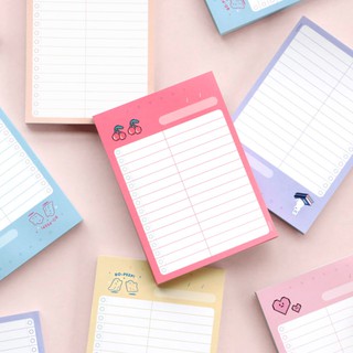 Giấy note/ Notepad ICONIC Haru vocabulary note A6 - học từ mới [tabletop.]