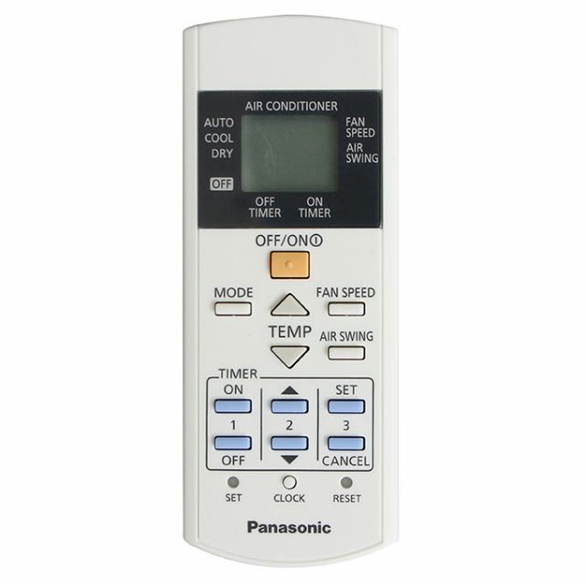 Điều khiển điều hòa Panasonic.