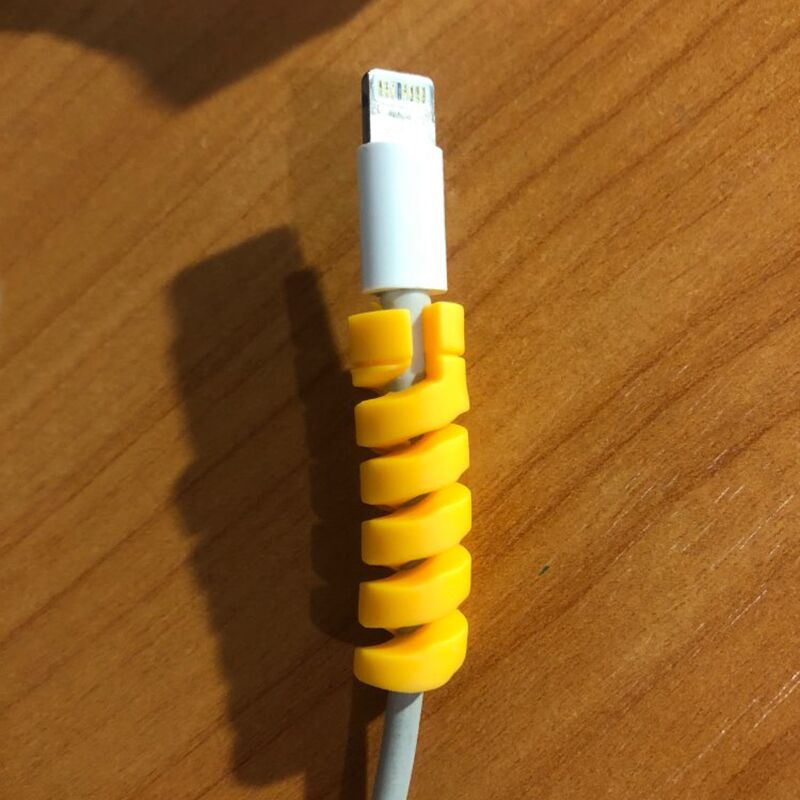 Phụ kiện bảo vệ dây cáp hình xoắn ốc nhiều màu xinh xắn