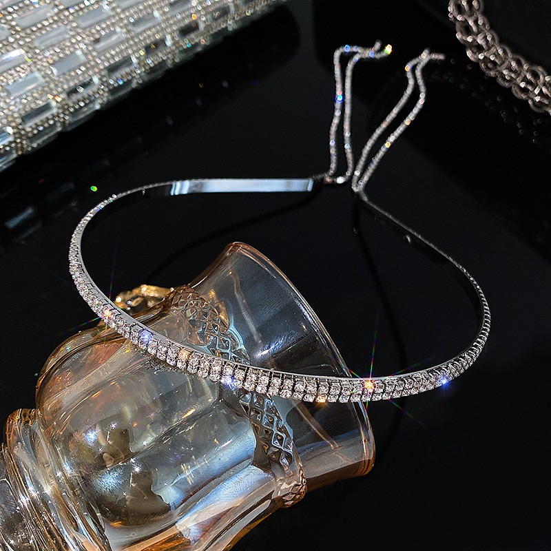 Bán Chạy Băng Đô Cài Tóc Đính Đá Tua Rua Siêu Lấp Lánh Phong Cách Dongdaemun Fairy Mori Thời Trang Hàn Quốc