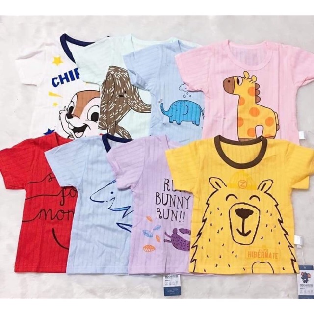 Bộ cotton giấy cộc tay 8-20 kg bé trai / bé gái C2323( ảnh thật )