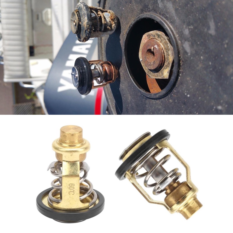 Nhiệt Kế 6G8-12411 - 01 Chuyên Dụng Cho Động Cơ Thuyền Yamaha9.9-70hp 4 Thì