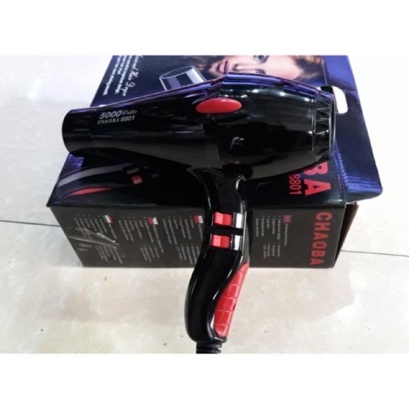 Máy sấy tóc CHAOBA 2 chiều nóng lạnh 5000w dùng cho salon tóc mã 8801