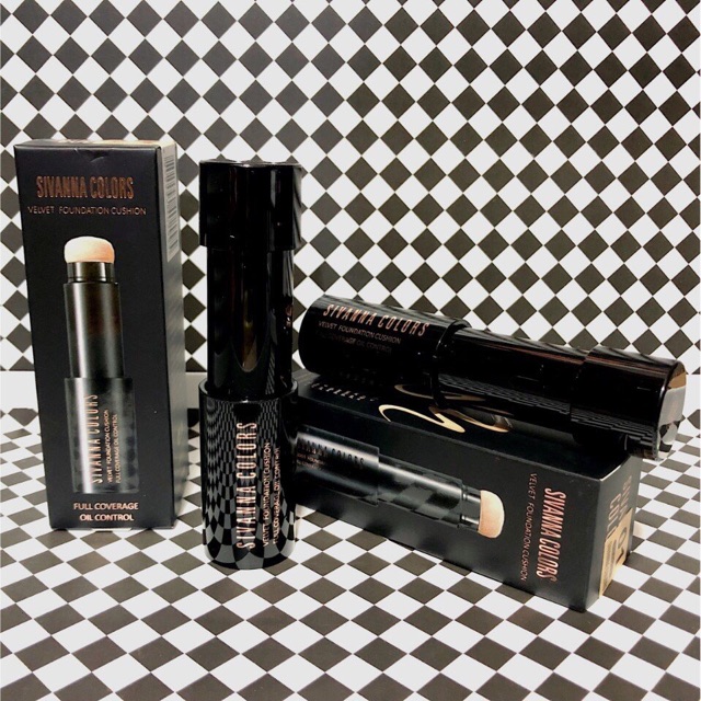 Thanh Che Khuyết Điểm Sivanna Colors VELVET FOUNDATION CUSHION Kiểm Soát & Kiềm Dầu Oil Control 17g - Thái Lan | BigBuy360 - bigbuy360.vn