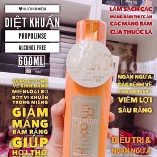 🙊🙊NƯỚC SÚC MIỆNG DIỆT KHUẨN PROPOLINSE NHẬT BẢN🦷🦷🦷