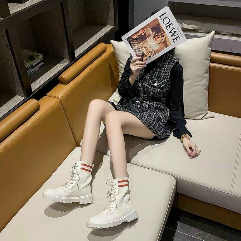 [Hot] GIÀY BỐT THUN CỔ CAO SIÊU HOT