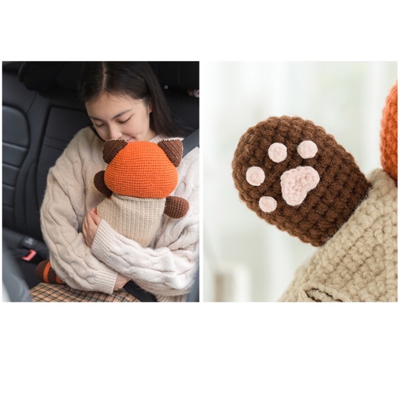 DIY Gói Nguyên Liệu Móc Len Gấu  Cáo 🦊 chồn 🐻 Dễ Thương- Quà Tặng Handmade Tự Làm Ý Nghĩa