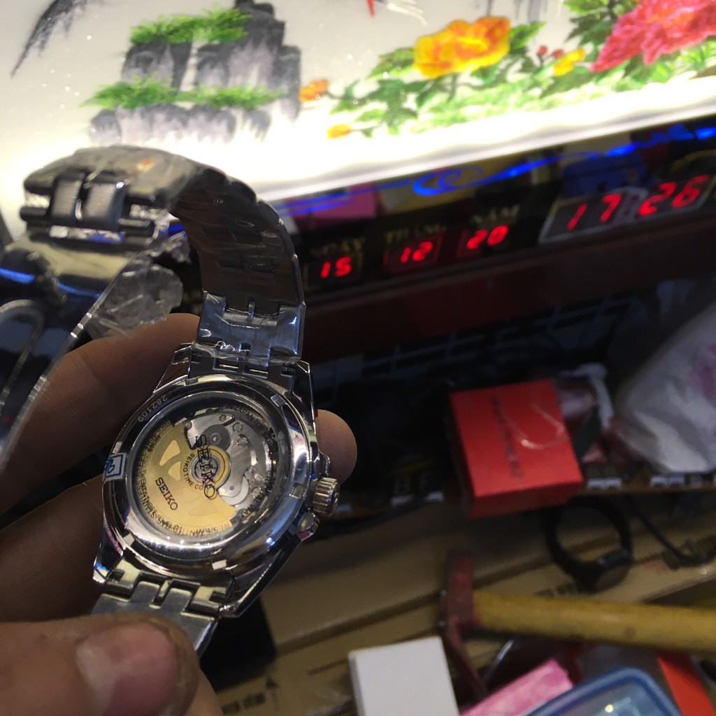 Đồng hồ Nam CƠ SEIKO-2 CÓ CHỨC NĂNG HACK STOP
