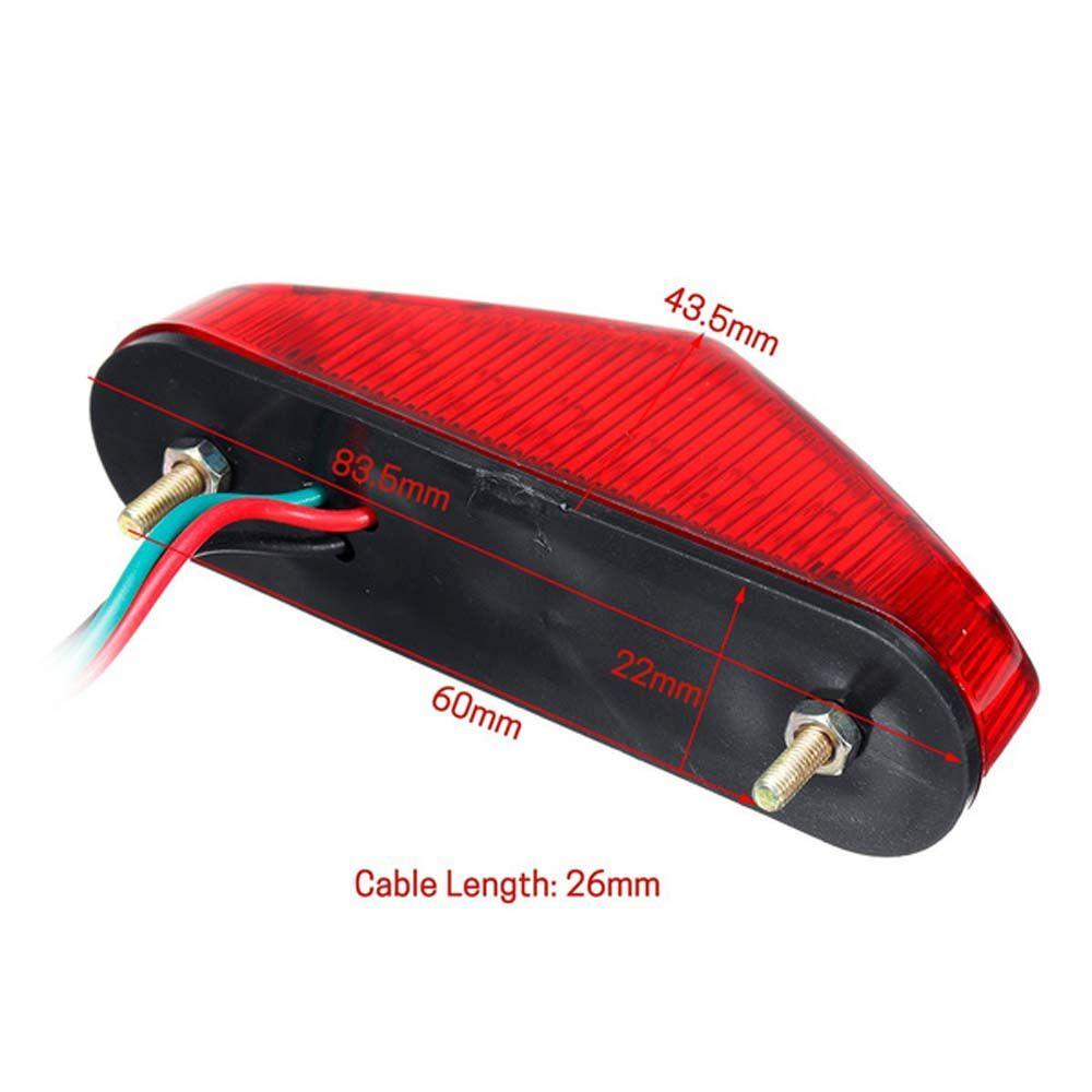Đèn Xi Nhan AUGUSTINE 12LED DC 12V Gắn Đuôi Xe Mô Tô / Xe Tải