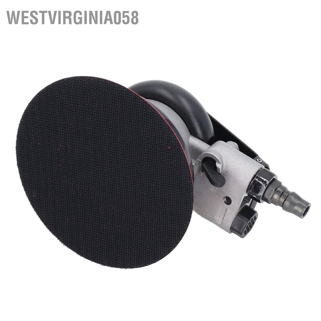 Westvirginia058 Máy chà nhám khí nén quỹ đạo Air Sander 10000RPM với giấy 5 chiếc cho xe
