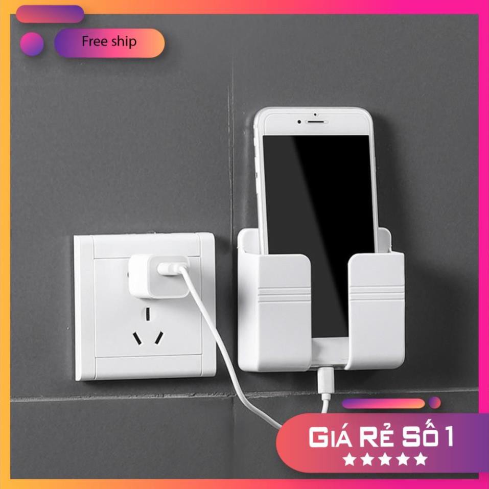 Giá Đỡ Điện Thoại Gắn Tường Tiện Lợi Mẫu Mới
